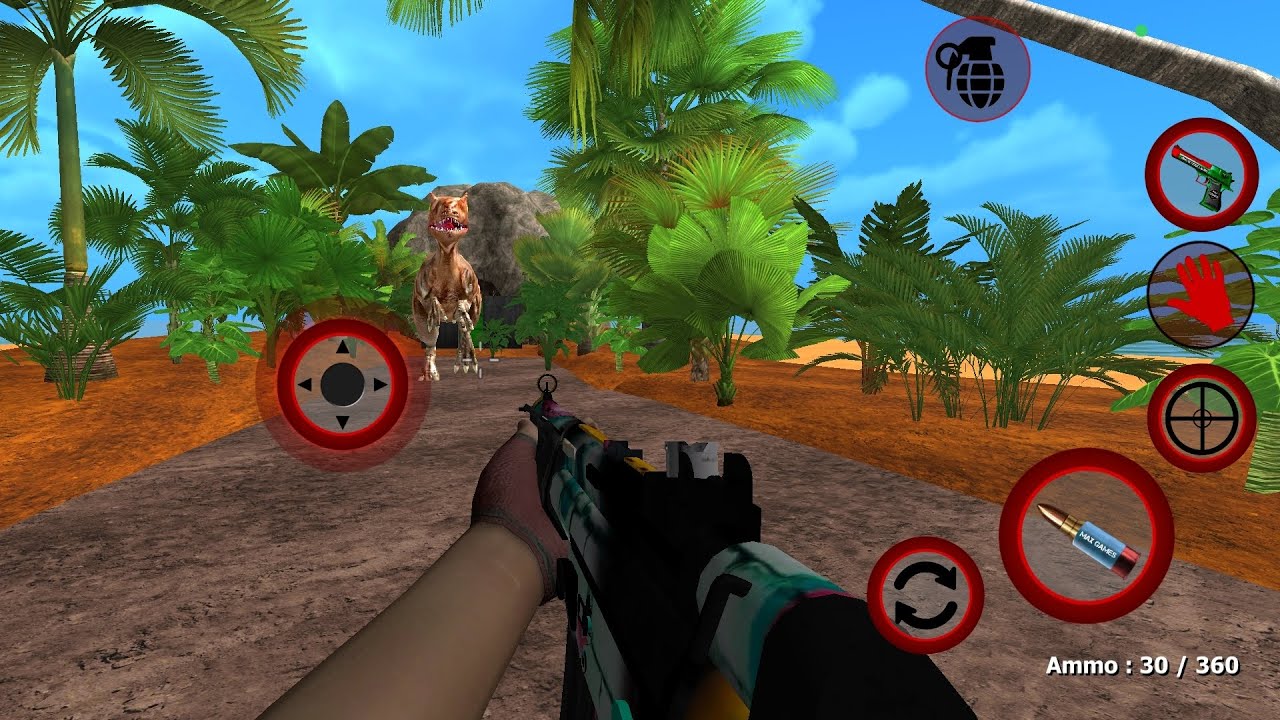 Dinosaur Bloody Island - Android ios Gameplay - Dinosaur game - New Update #sjgaming