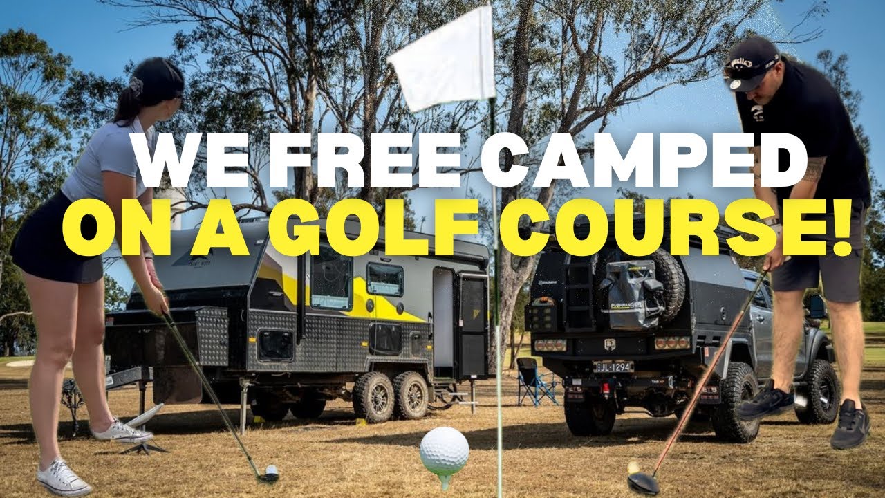 We FREE camped on a GOLF COURSE: Murgon, Biggenden, Mount Walsh National Park