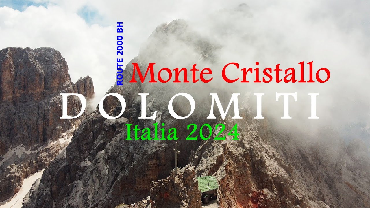 Cristallo di Mezzo, Monte Cristallo, Dolomiti, Italia 2024
