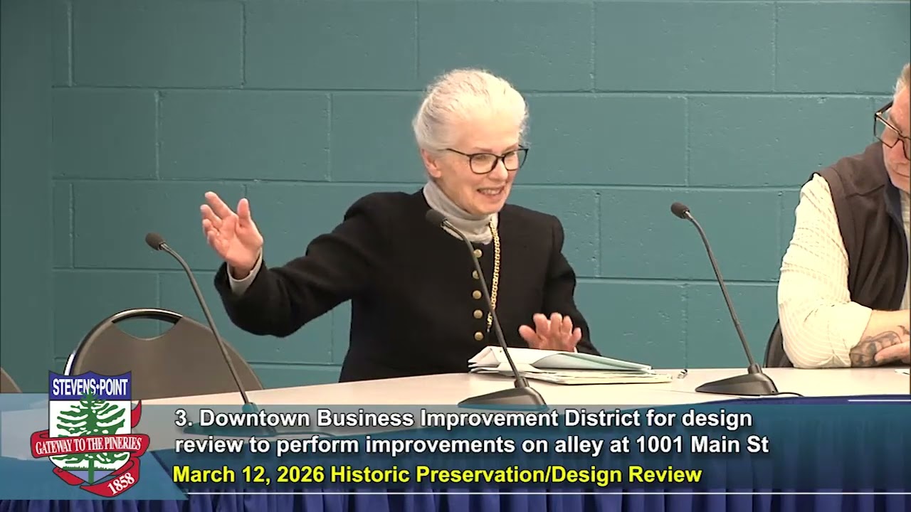 Historic Preservation/Design Review Meeting - March 12, 2026