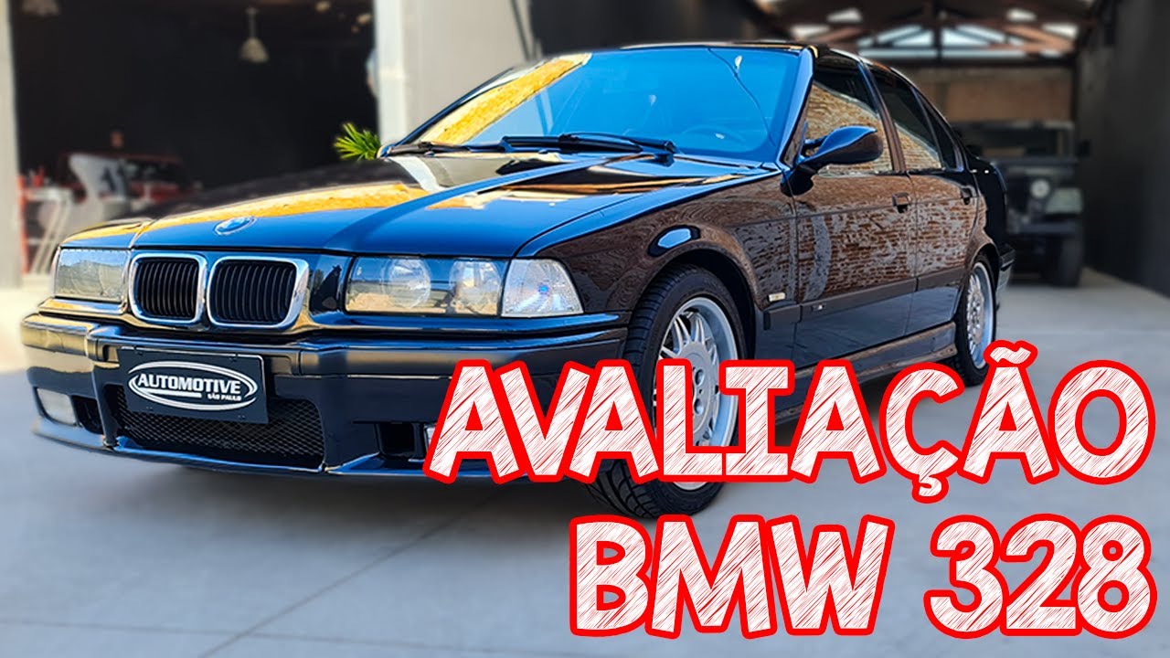 Avaliação BMW 328 1996 MANUAL - um verdadeiro sedã esportivo de luxo com 6 cilindros!