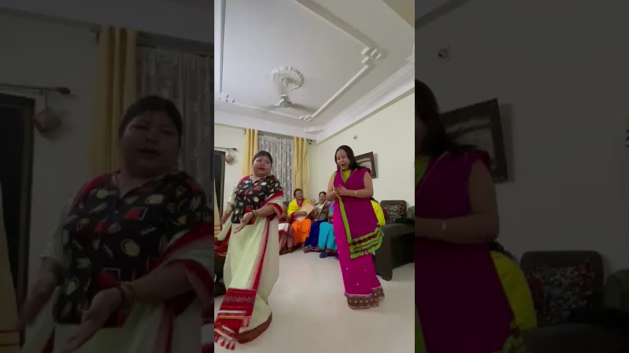 Dimasa Folk Dance, Busu Dima Vibes 🙏❤️ #likeandsubscribe 