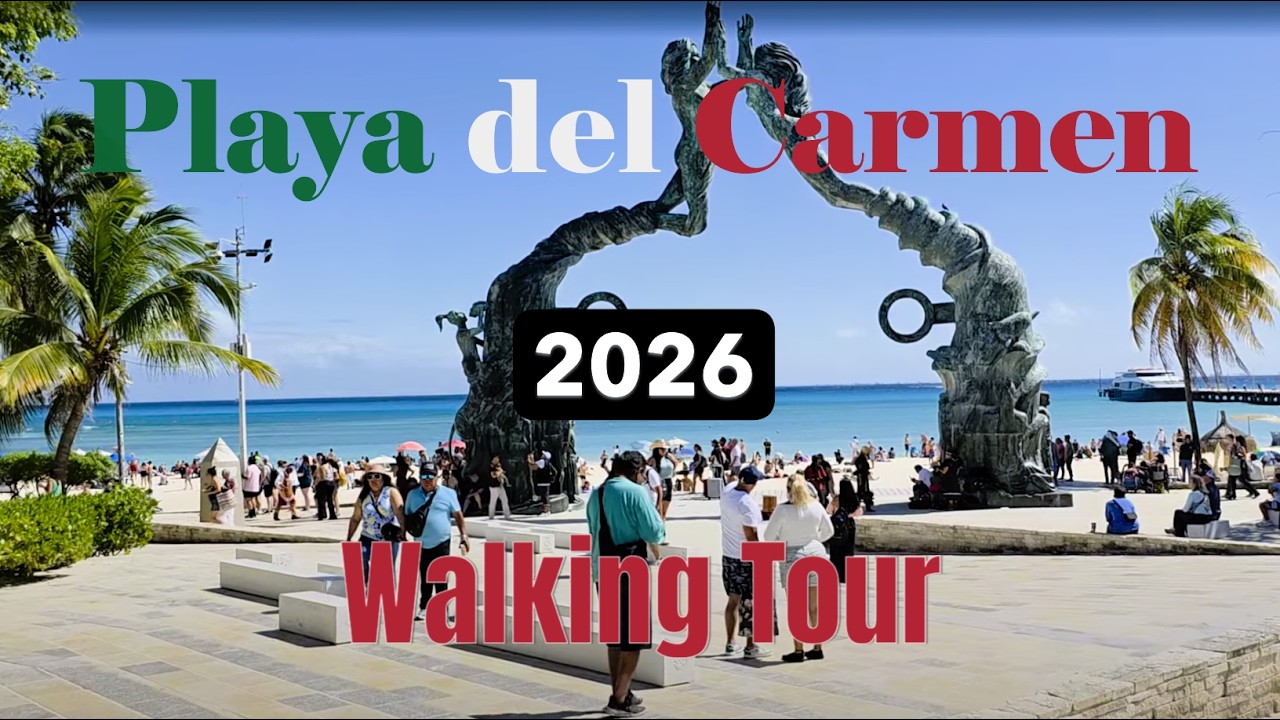 Playa del Carmen Walking Tour | 5th Ave | 2026