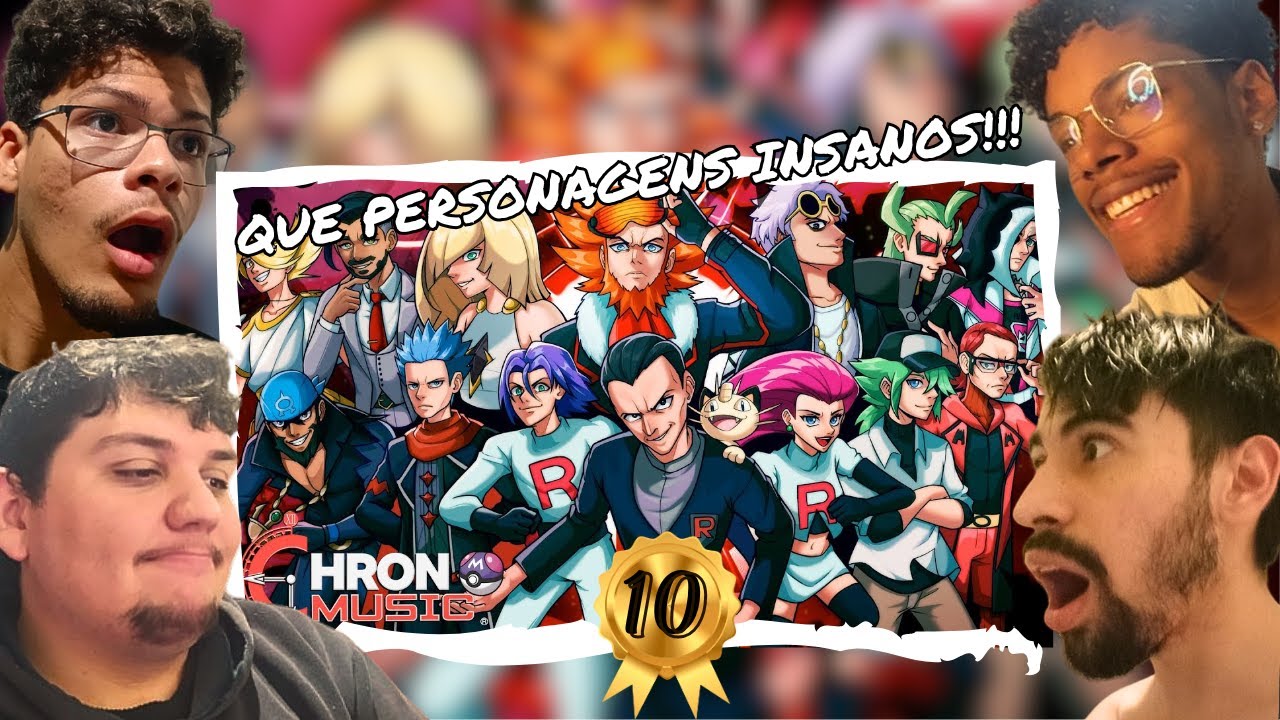 VAI TOMANDO POKEMON | Vilões (Pokémon) - CAMINHO DO PODER | Chrono | REACT