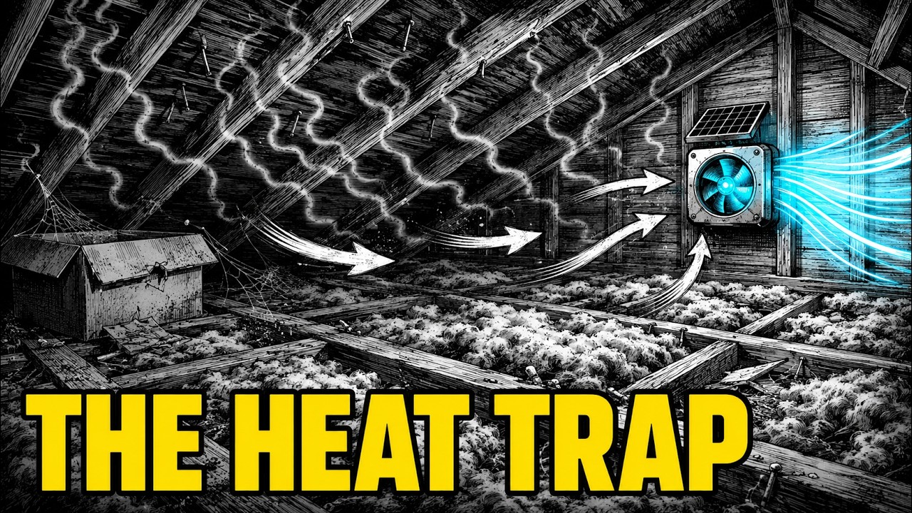 This $4 Attic Device Eliminates Your AC Bill Forever. (Energy Explained)