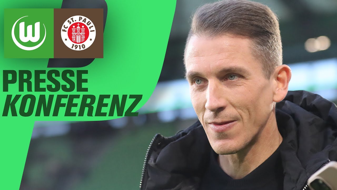 PK mit Daniel Bauer & Alexander Blessin nach VfL Wolfsburg - FC St. Pauli | Bundesliga 2025/26