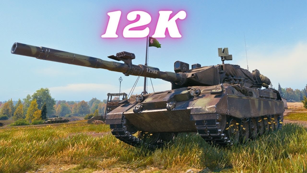 Lion 12K Damage 6 Kills World of Tanks