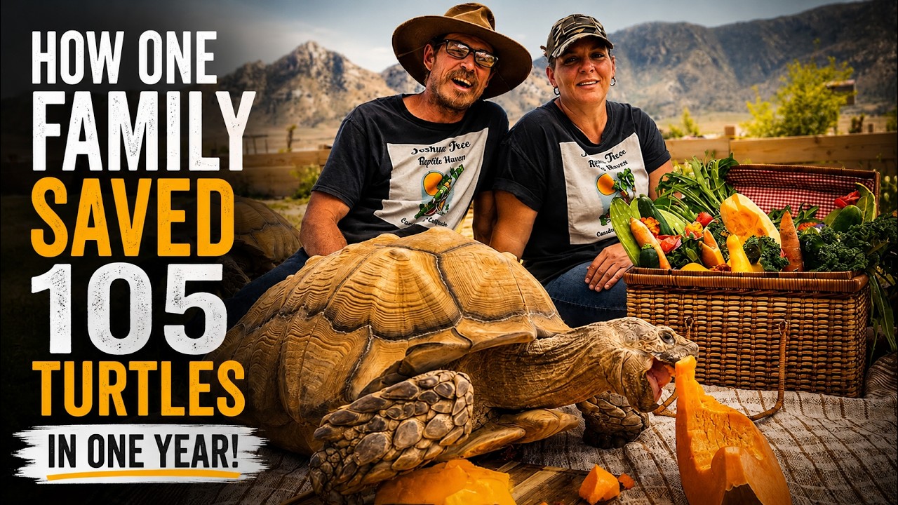 This Family Saved 105 Turtles in 1 Year!