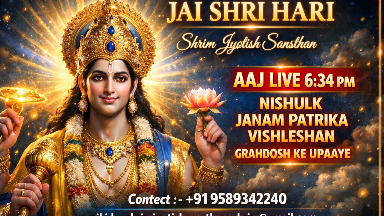 बड़ा खुलासा! कुंडली का छुपा सच और ग्रहदोष के अचूक उपाय | आज LIVE 6:34 PM