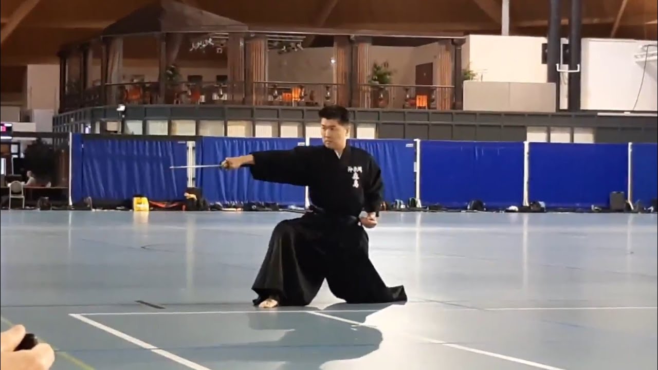 Morishima sensei Enbu - Ishido sensei 40th Anniversary seminar - Eindhoven 2019