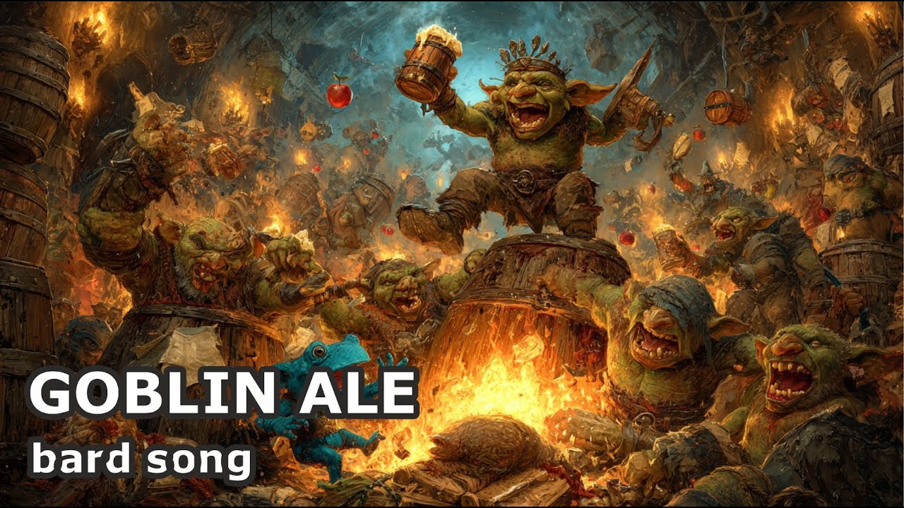 A Drunken Cave Feast of Chaos, Fire & Ale | Medieval Fantasy Tavern Song