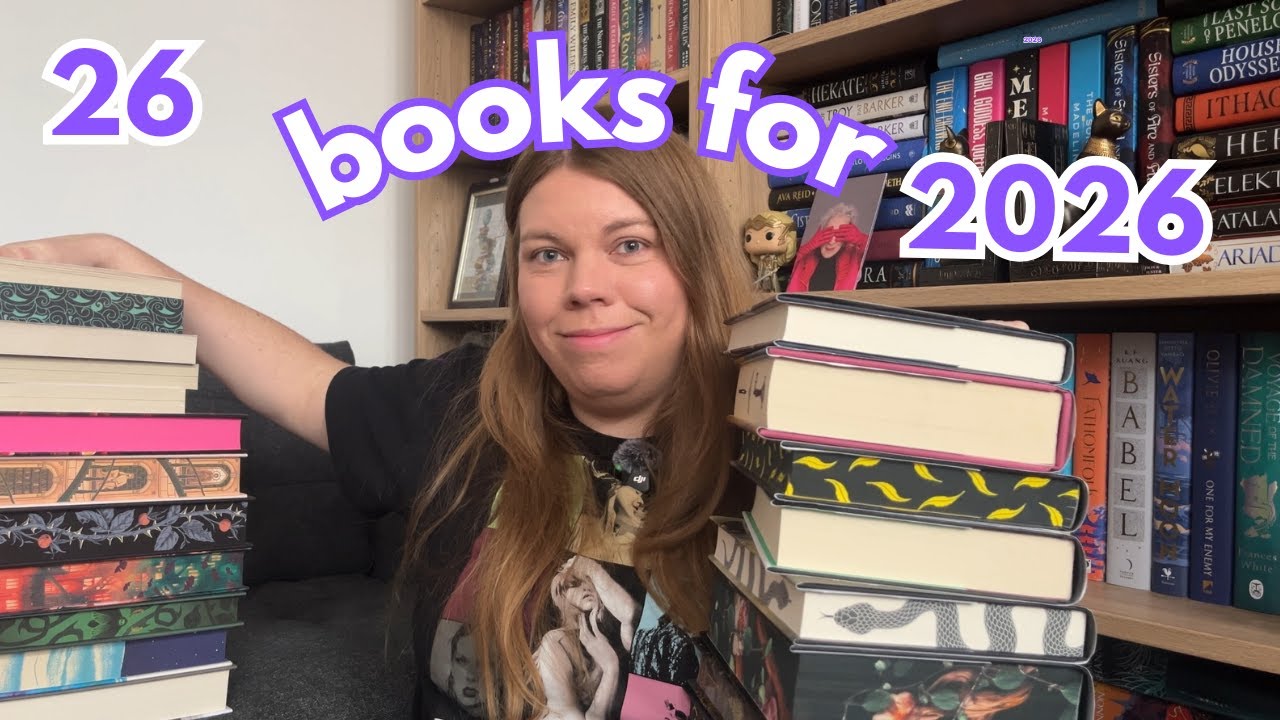 26 книг, которые я хочу прочитать в 2026 году 📚 Мой приоритетный список книг для прочтения