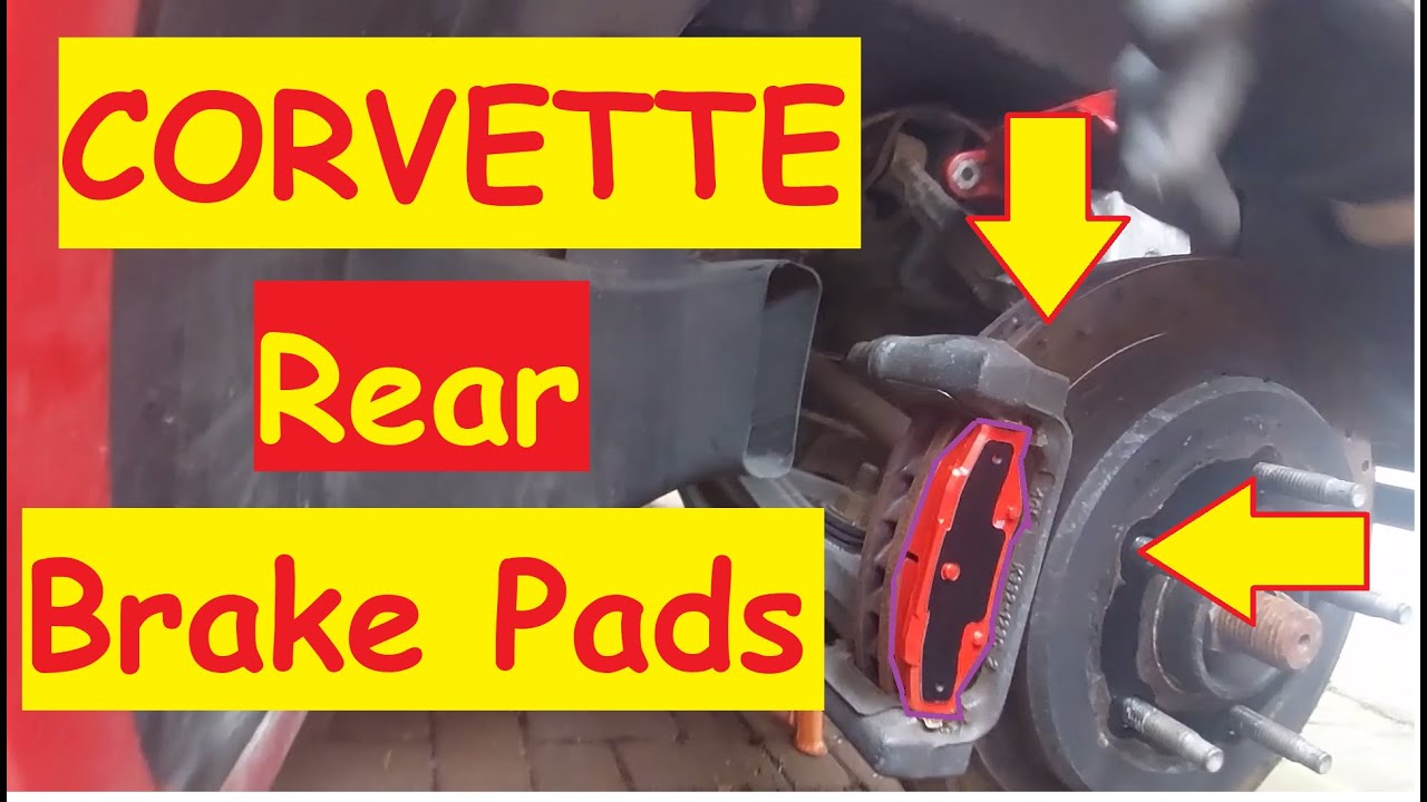 How To Change The Rear Brakes On A Corvette !!!!