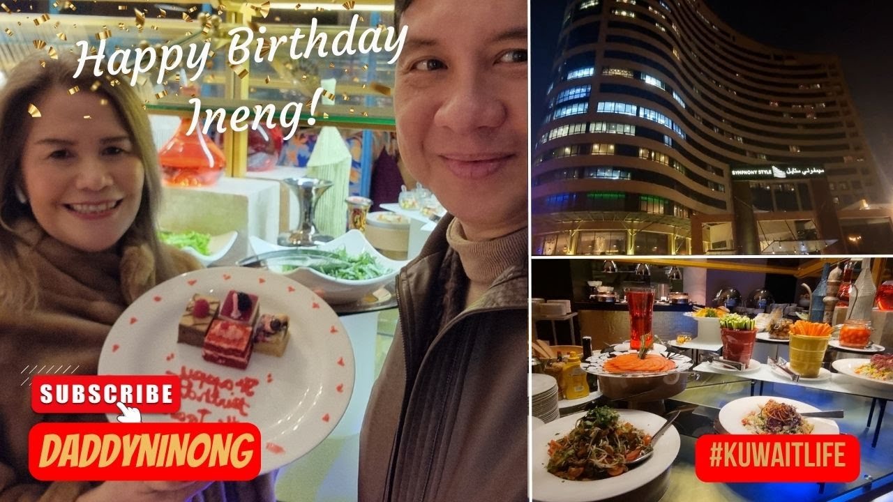 My BFF's Birthday Celebration at Cucina Restaurant In Symphony Hotel, Salmiya @daddyninong
