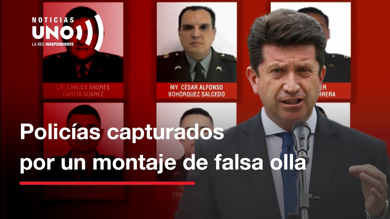 Capturados seis policías por montaje de operativo contra falsa olla de MlCR0TRÀFlC0