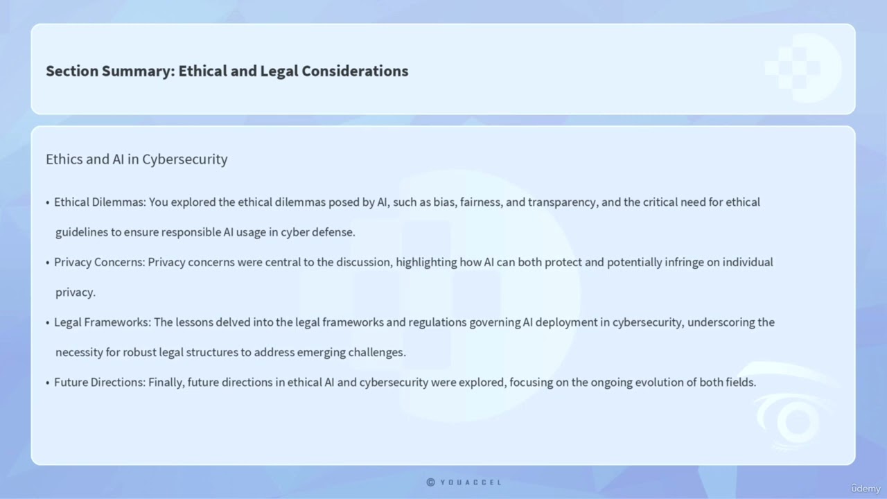 180. Ethical and Legal Considerations - Summary