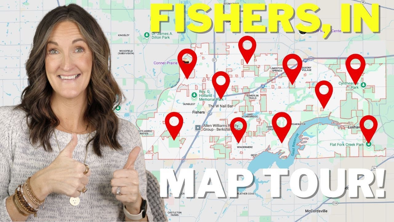 Moving to Fishers, Indiana? Watch This Map Tour FIRST! 🏡🗺️