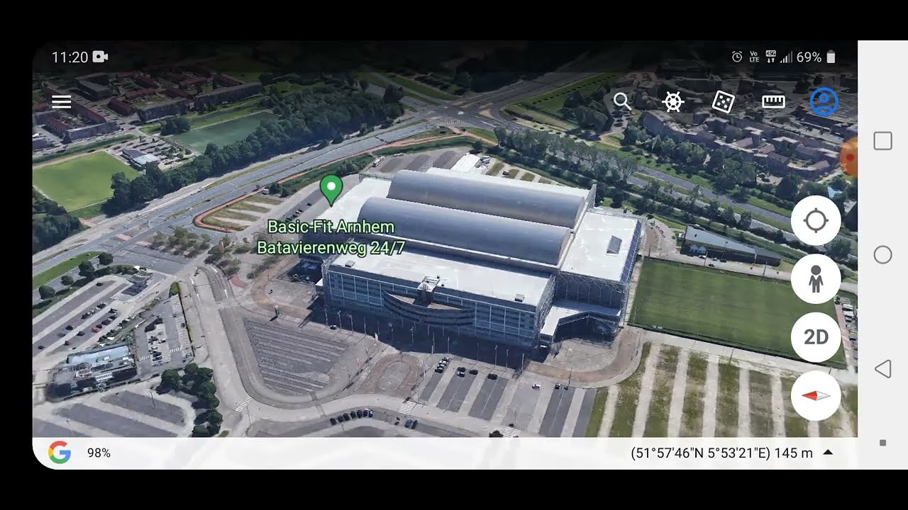 Vitesse fc stadium / Holland stadiums / Future stadiums / Google Earth 3D maps