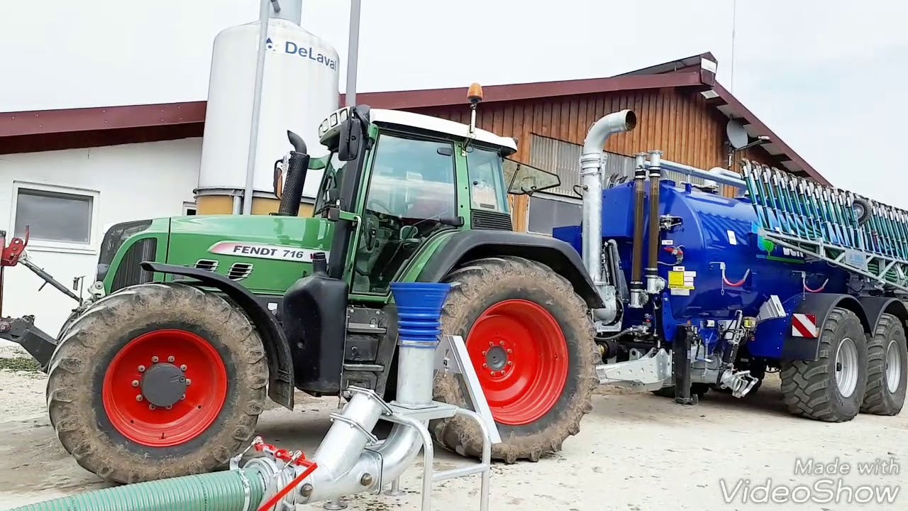 Gülle ausbringen mit dem neuen BSA Fass