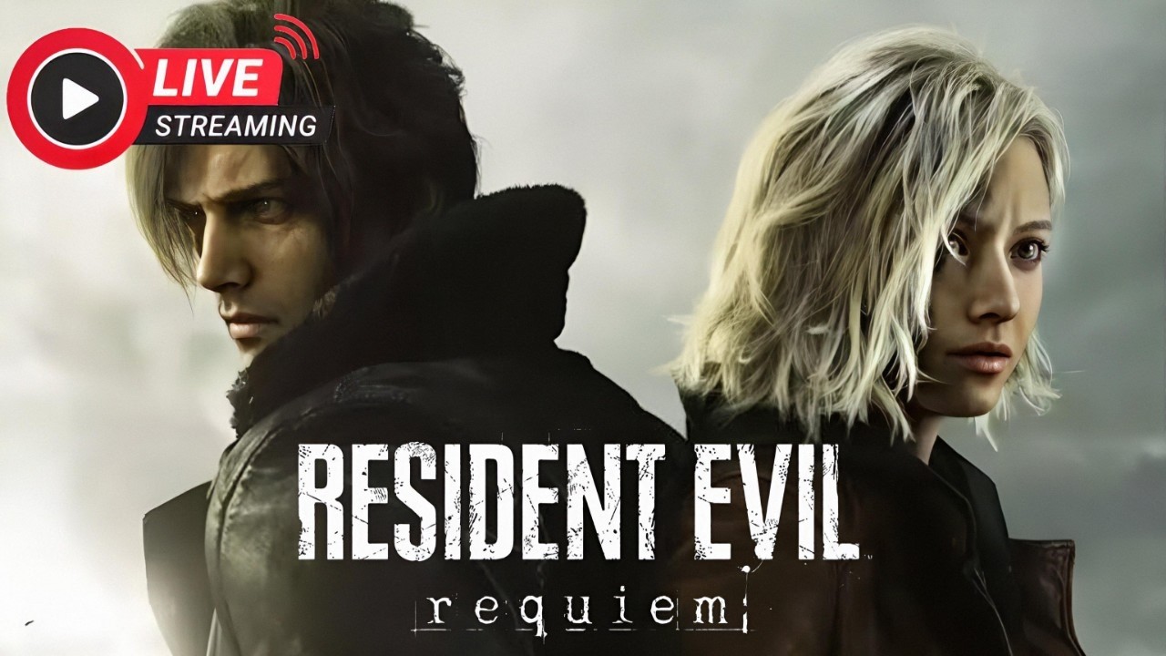 RESIDENT EVIL REQUIEM - EXPLORANDO o TERROR e SOBREVIVENDO! (AO VIVO)