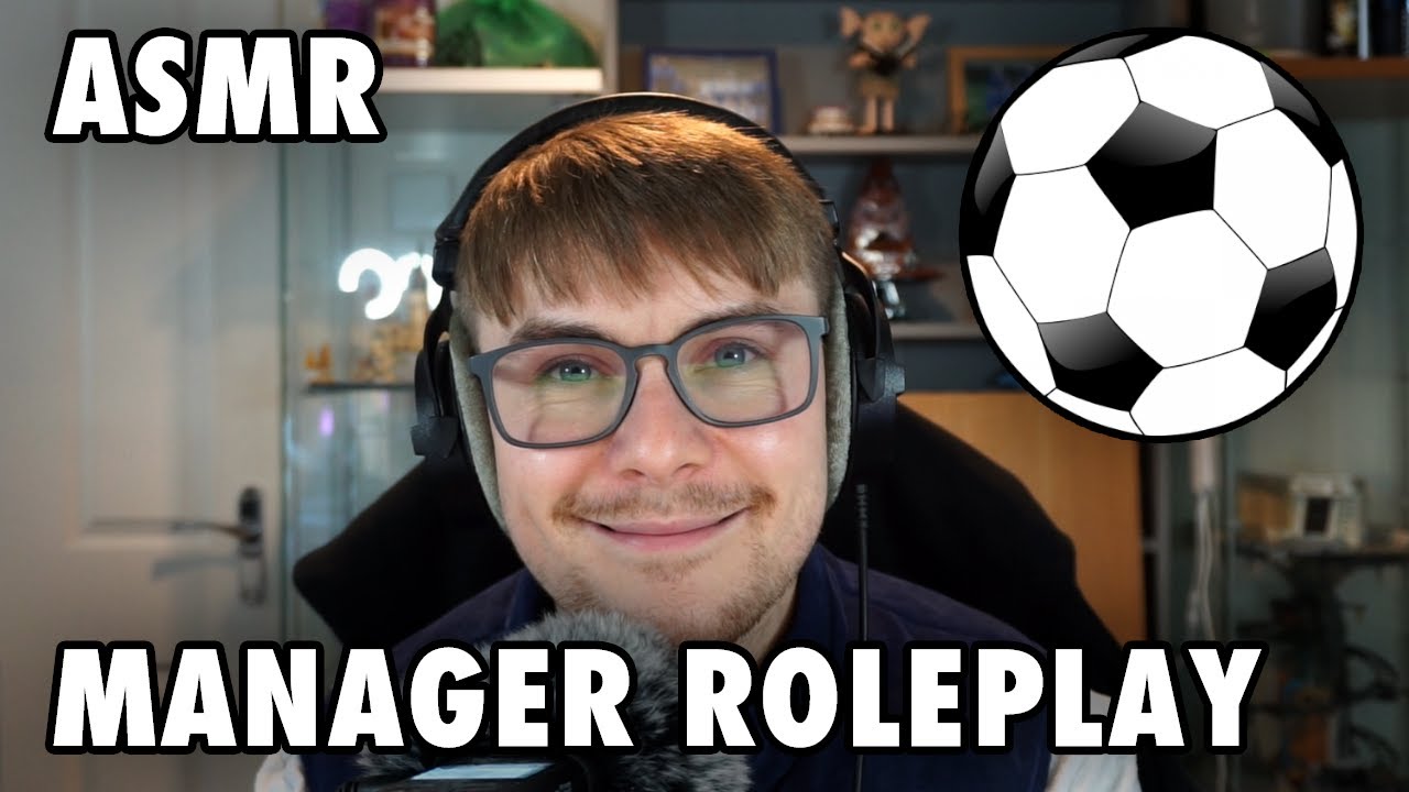 ASMR Roleplay - Football Manager Talks Through Your Tactical Role and Expectations!