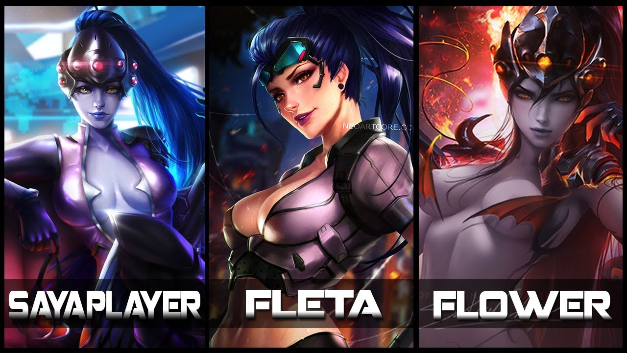 [오버워치] 대한민국 최고의 위도우메이커 장인은 누구인가? SAYAPLAYER - FLETA - FLOWER | 오버워치 매드무비
