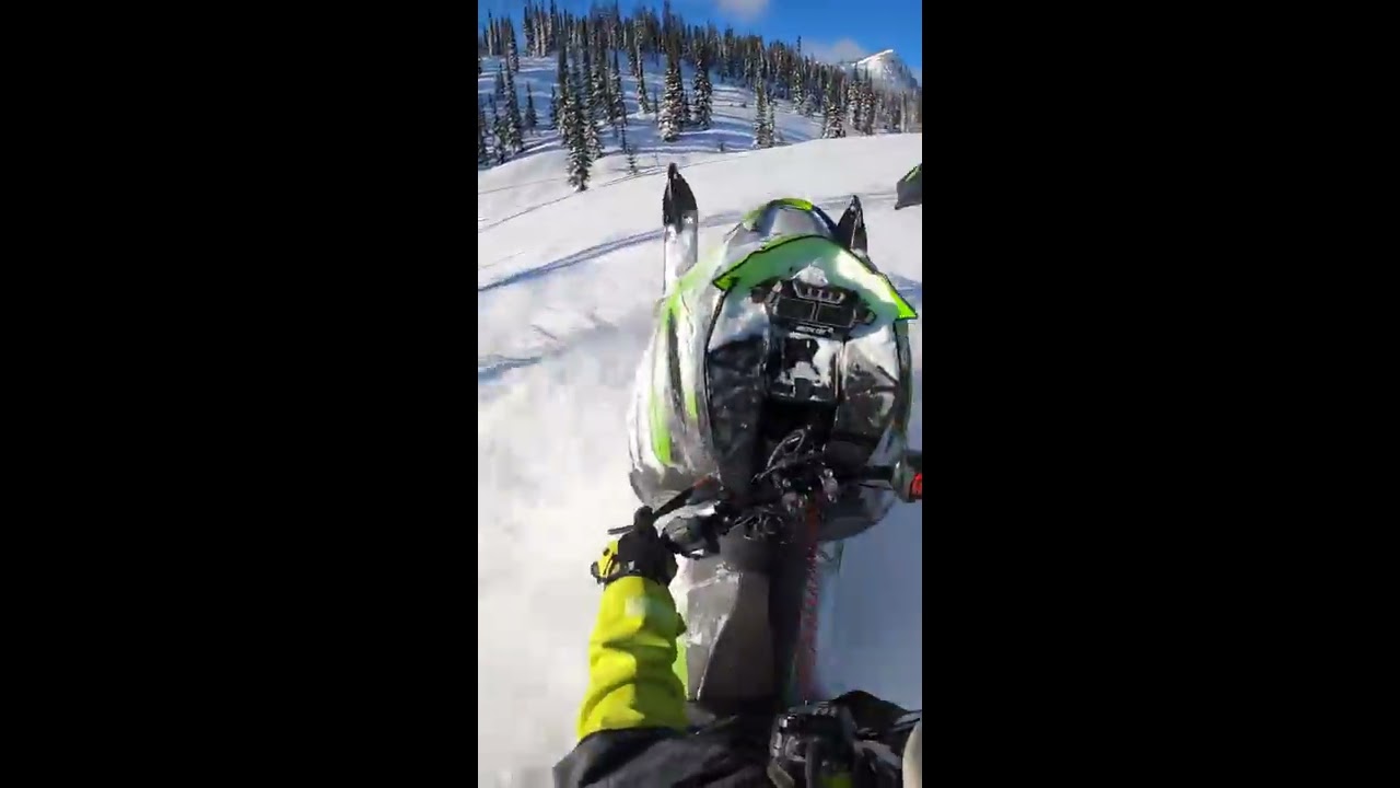 Backcountry Snowmobiling in Seeley Lake
