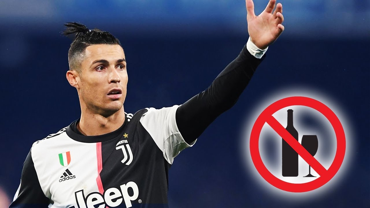 Why does Cristiano Ronaldo avoid alcohol?