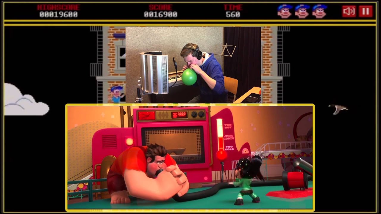 Fix It Felix Jr Wreck It Ralphs voice dub