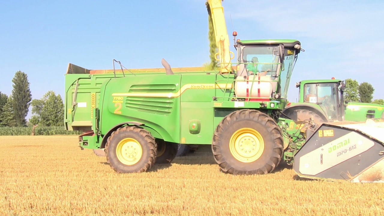 Team Bozzola John Deere 7780-Domai  trattori John Deere-dumper Bossini-Valzelli