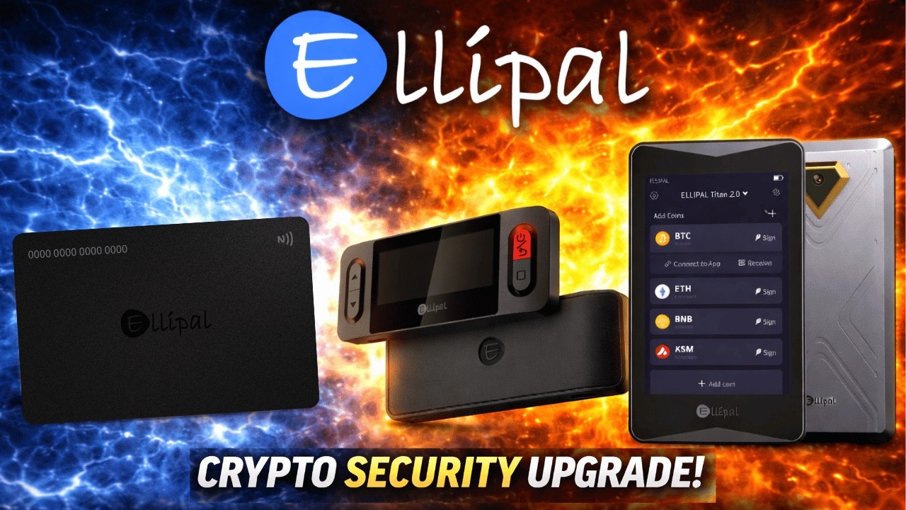 Распаковка ELLIPAL Titan 2.0 и X-Card | Два мощных способа защитить вашу криптовалюту
