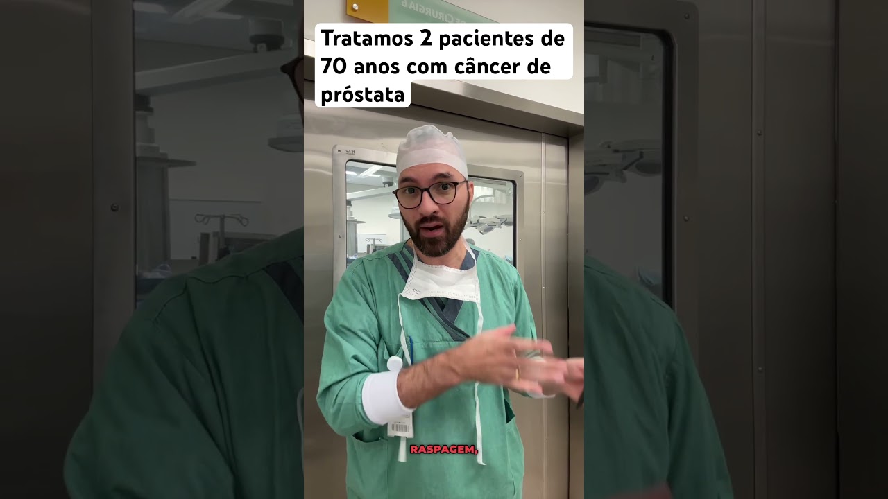 Tratamento Cir&uacute;rgico para C&acirc;ncer de Pr&oacute;stata de Alto Risco em Pacientes Idosos. #urologia #uroonco