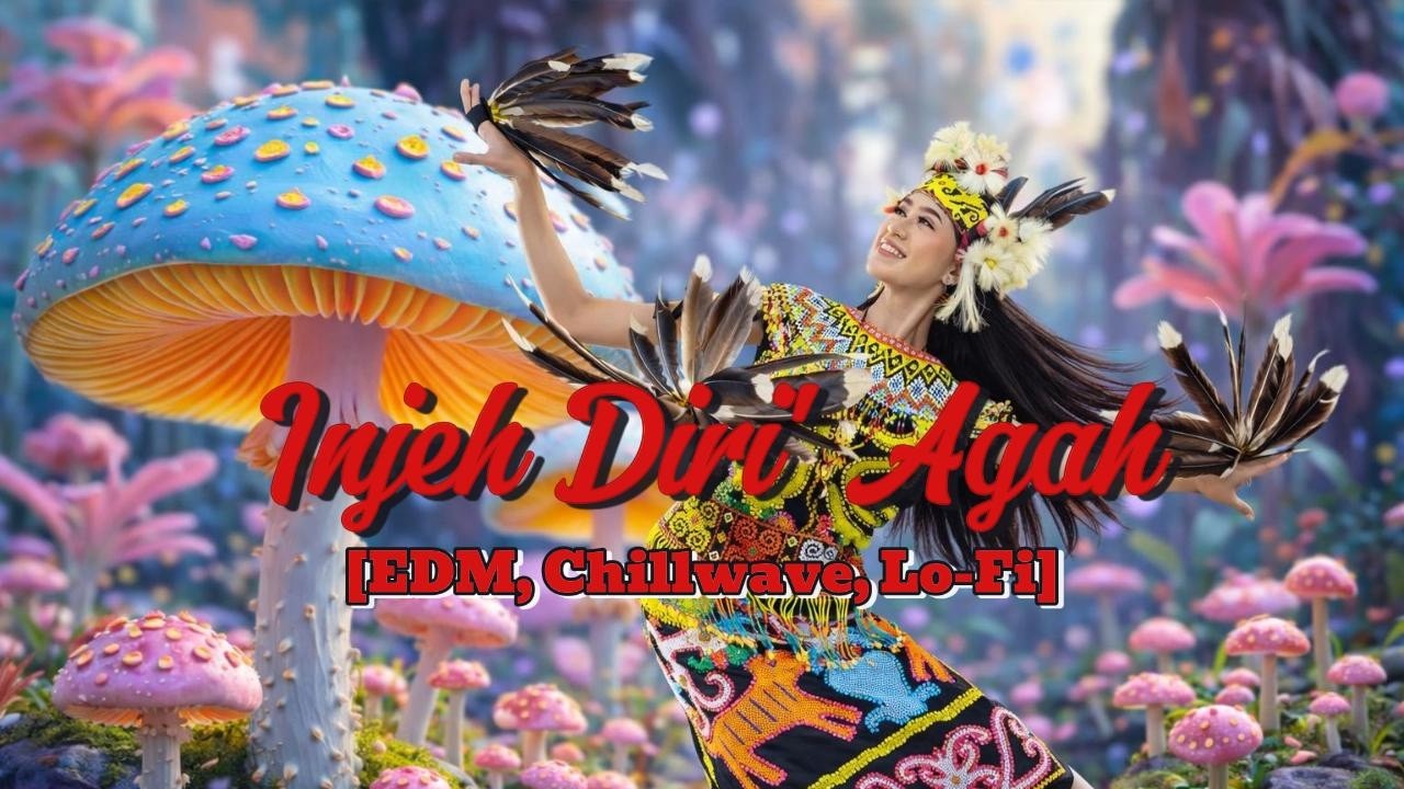 Injeh Diri' Agah | Cover EDM, Chillwave, Lofi! | Transformasi AI yang Bikin Lagu Dayak Keren Banget!