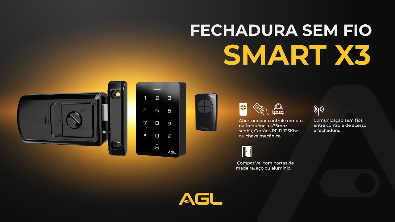 Fechadura sem fio Smart X3