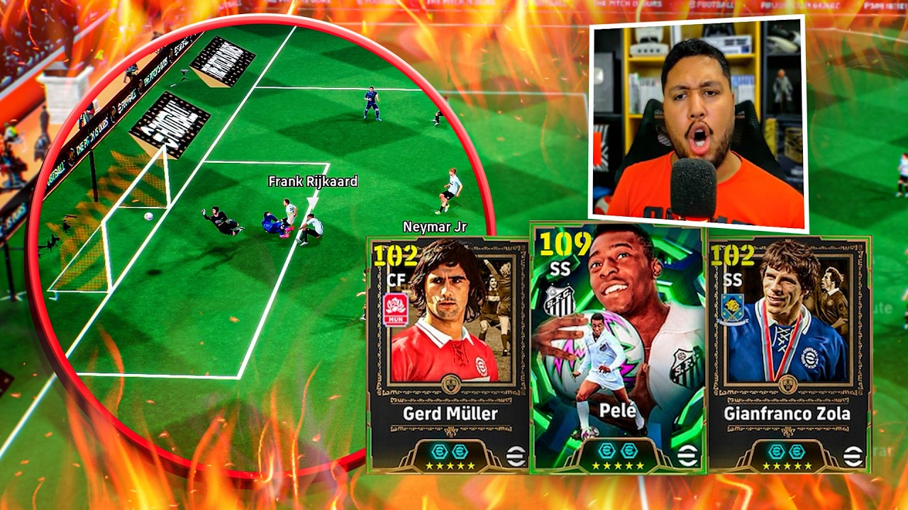 NOVA ATUALIZAÇÃO COM PELÉ, MULLER, ZOLA E LOUCURA - EFOOTBALL 2026 MOBILE