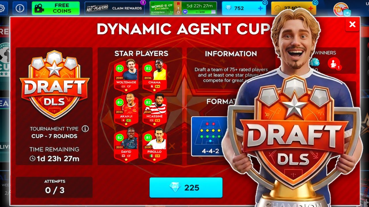 DLS 26 NEW EVENT! | WINNING THE DYNAMIC AGENT CUP IN DREAM LEAGUE SOCCER 2026