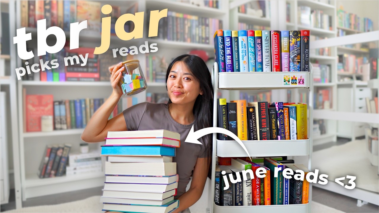 *TBR JAR* chooses my June reads 📚⭐️🌸