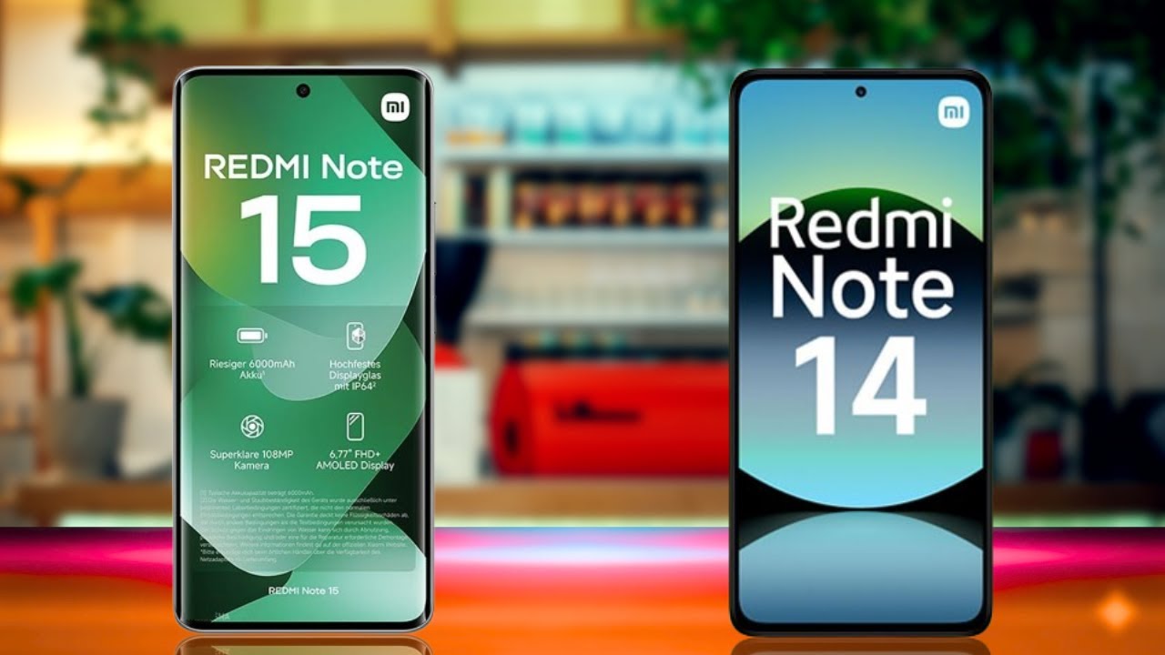 Redmi Note 15 Vs Redmi Note 14