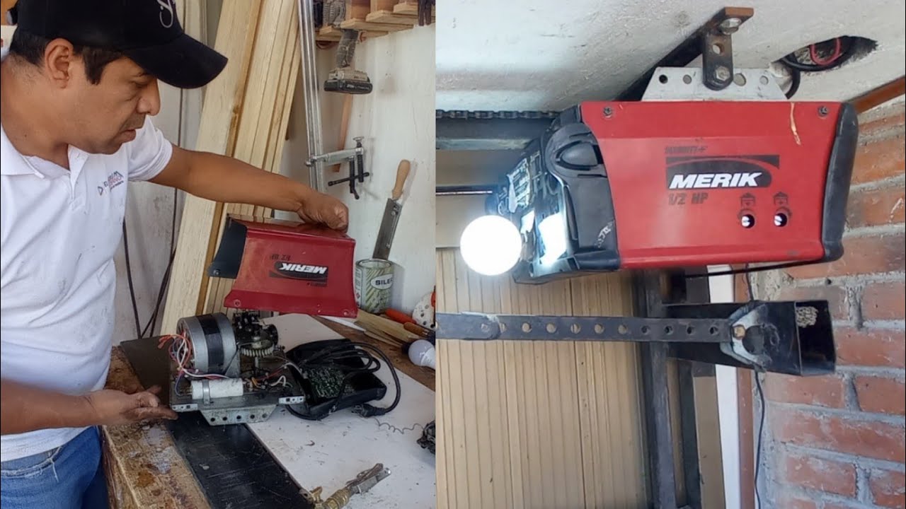 Reparación de portón Electrico con Motor Merik #Yoreparotodo