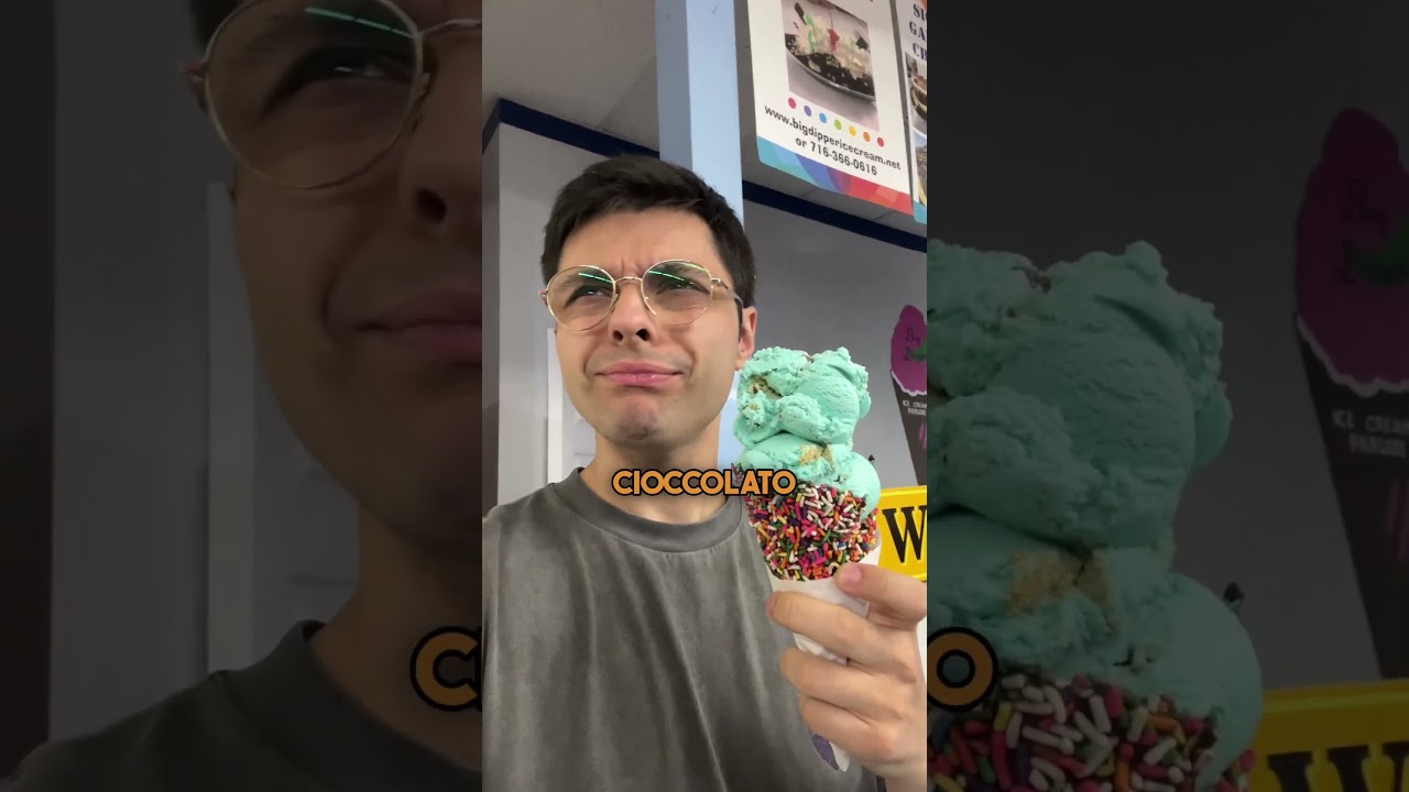 Fa Schifo il GELATO AMERICANO? 🍦🇺🇸