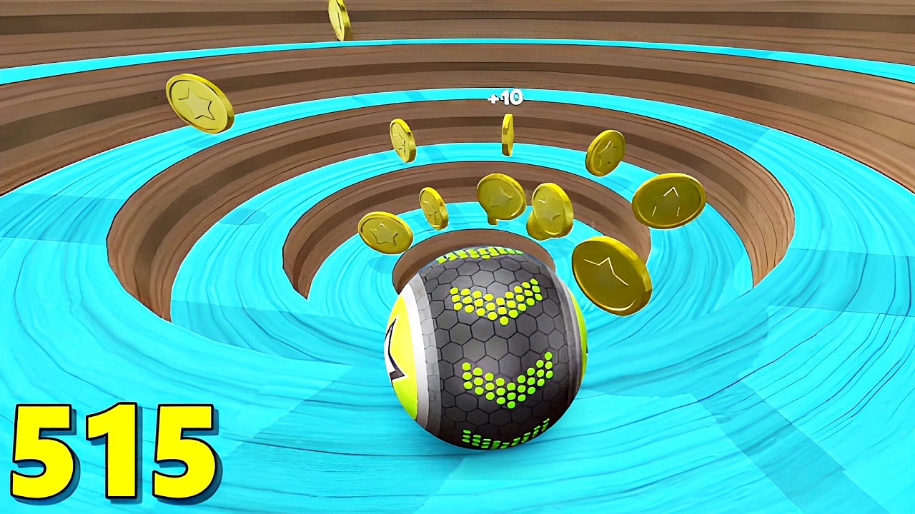 Going Balls, SpeedRun, Going Balls Portal Run Gameplay Level 1070