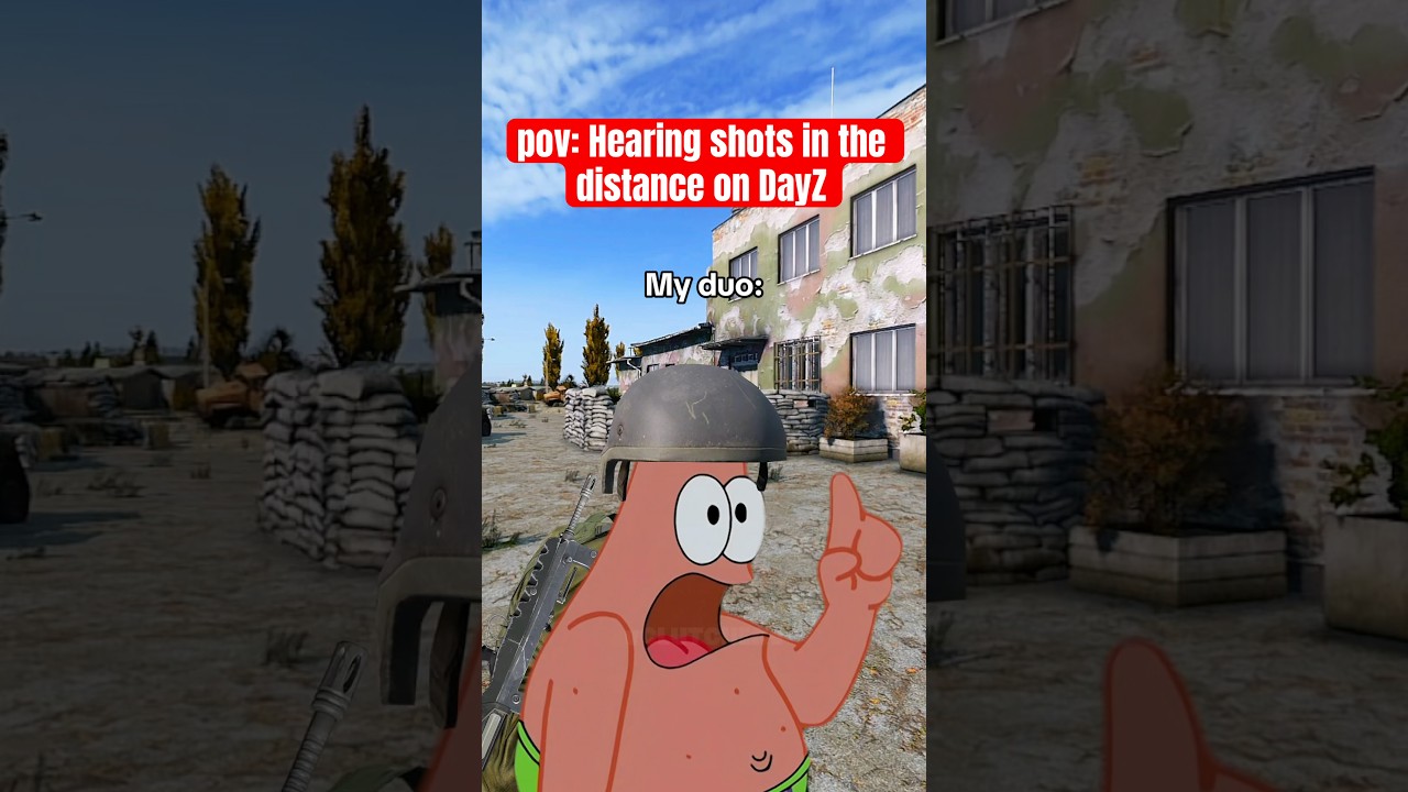 Hearing SHOTS on DayZ #shorts