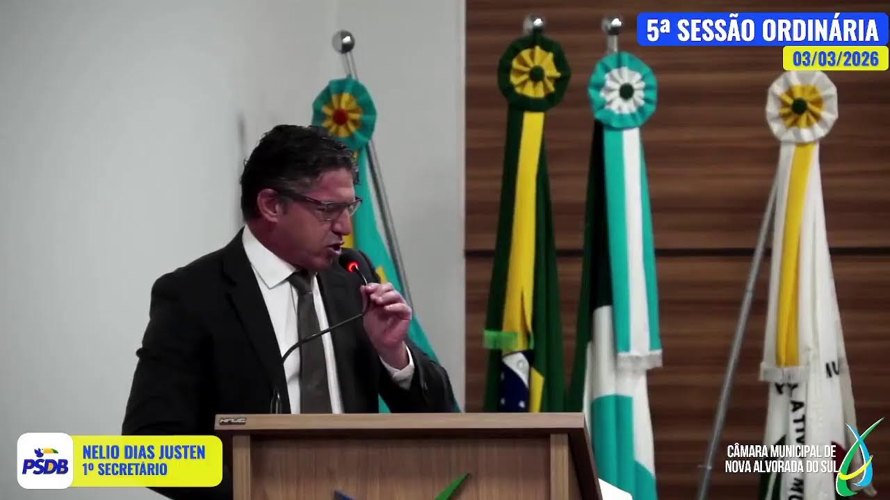 5ª Sessão Ordinária 03/03/2026
