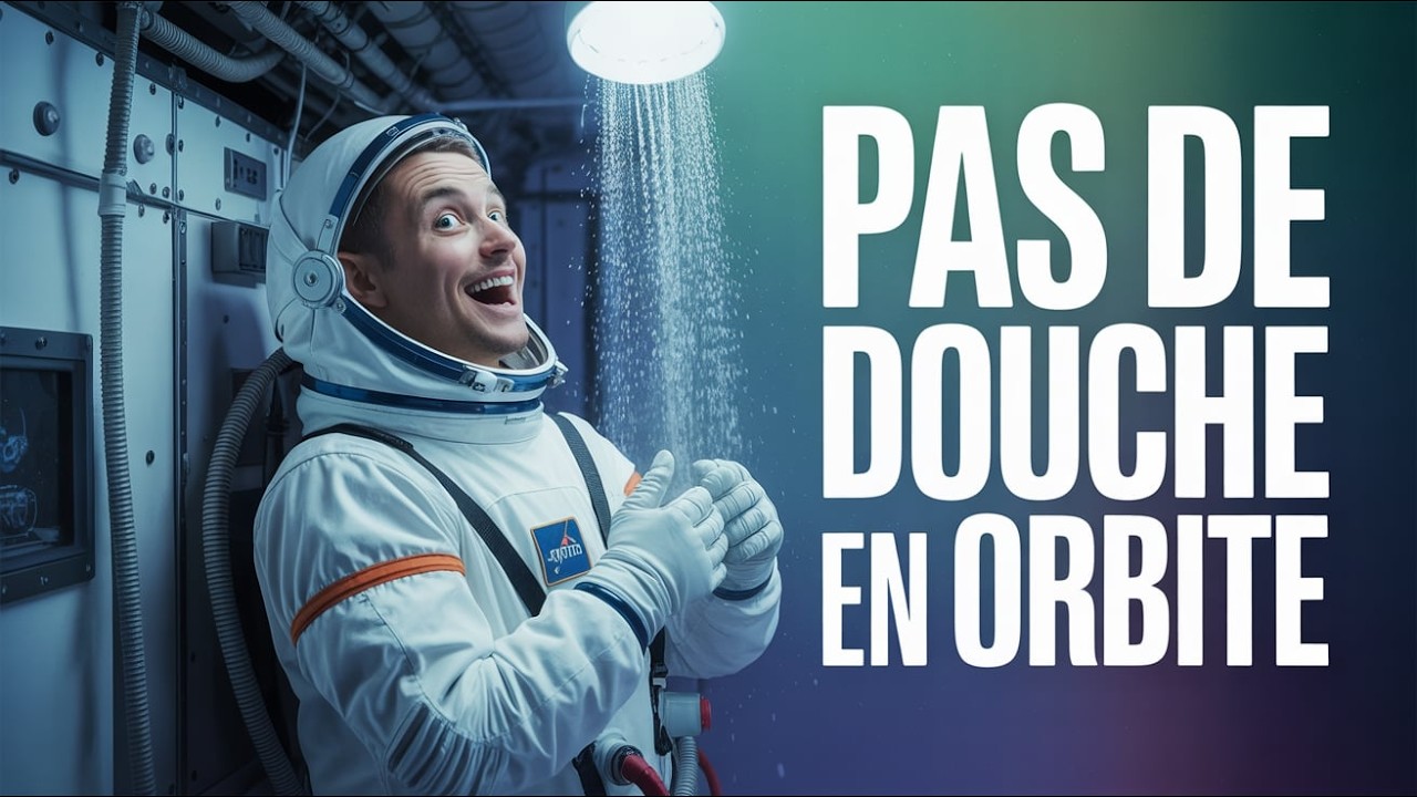 Douche Astronaute : Comment se laver sans eau ni gravité dans l'ISS ? 🚿