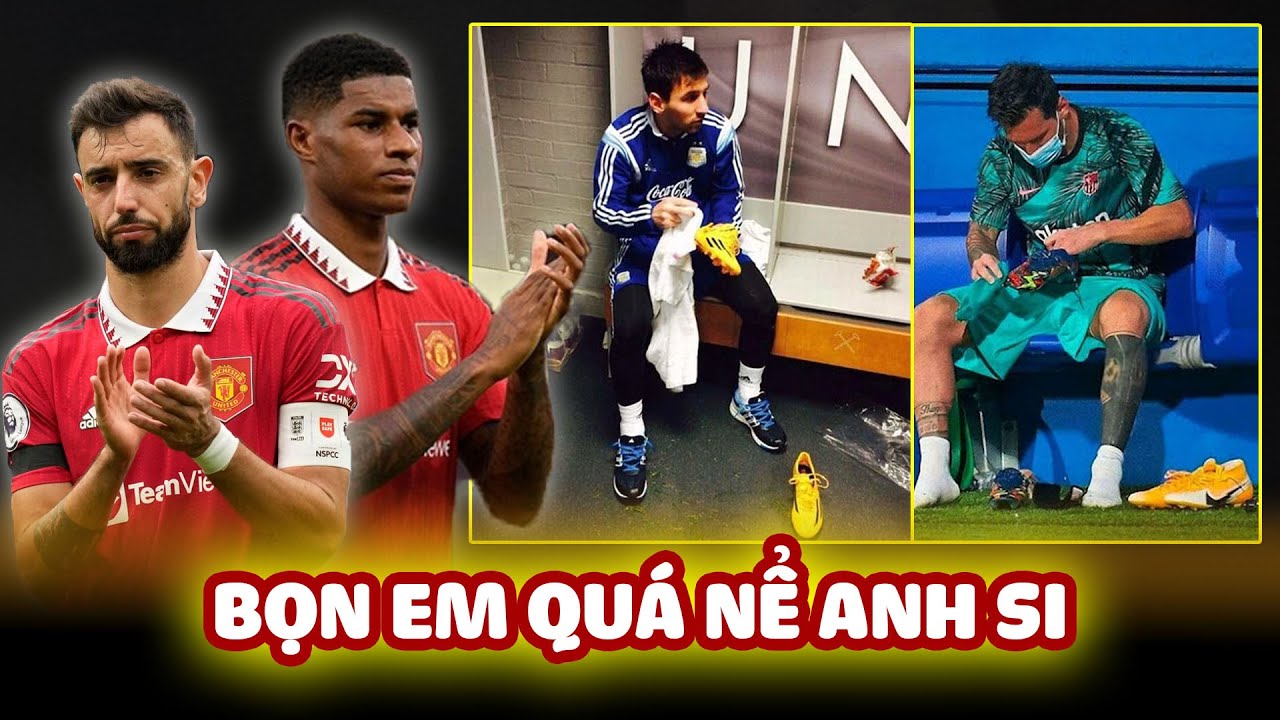 MAN UTD TREO ẢNH MESSI LAU GIÀY ĐỂ DẠY DỖ CẦU THỦ TRẺ: TẤM GƯƠNG SÁNG ĐÍCH THỰC CỦA THẾ GIỚI