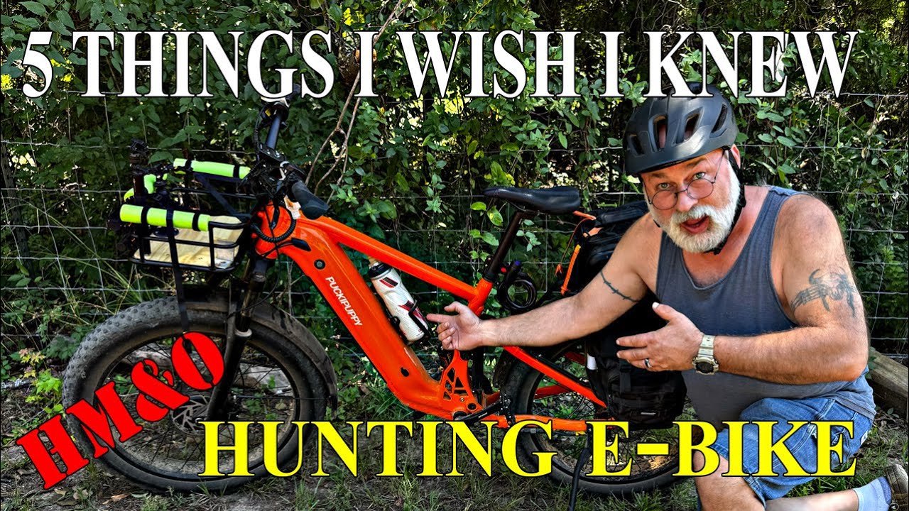 Before you Purchase your New Hunting E Bike, 5 Things I wish I knew first