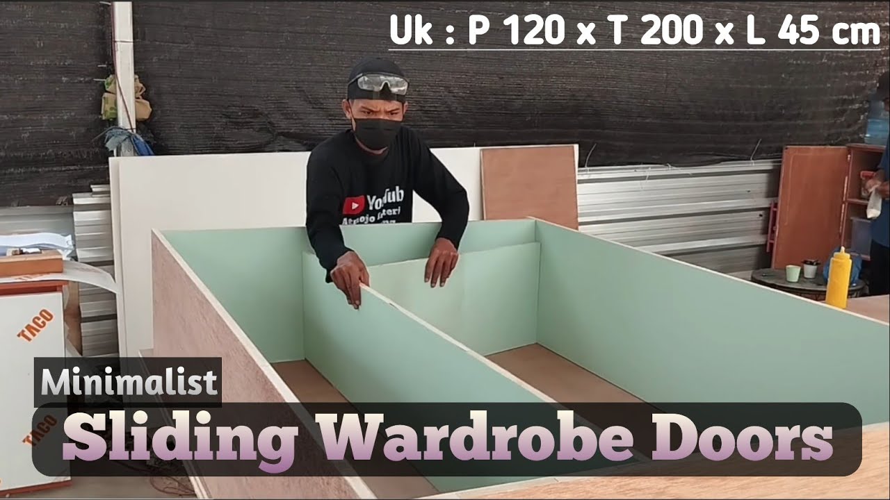Membuat Lemari Dari Multiplek / How To Make a Wardrobe