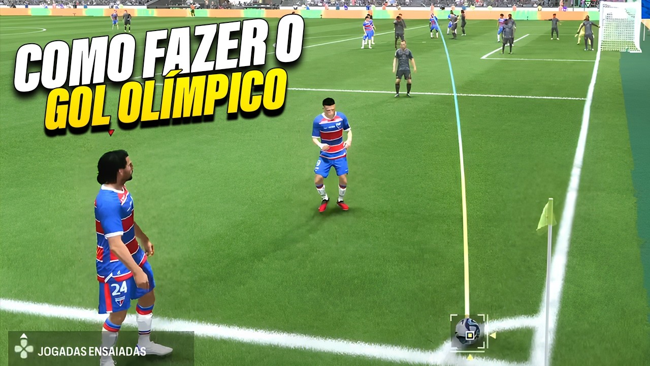 COMO FAZER GOL OLÍMPICO NO EA FC 25 - TUTORIAL COMPLETO E FÁCIL