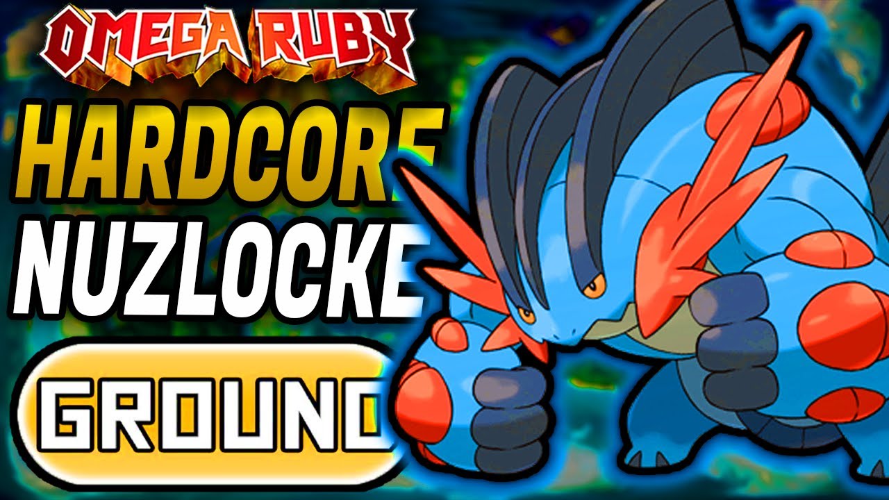 Pokémon Omega Ruby Hardcore Nuzlocke - Ground Type Only (No Overleveling, No Items)