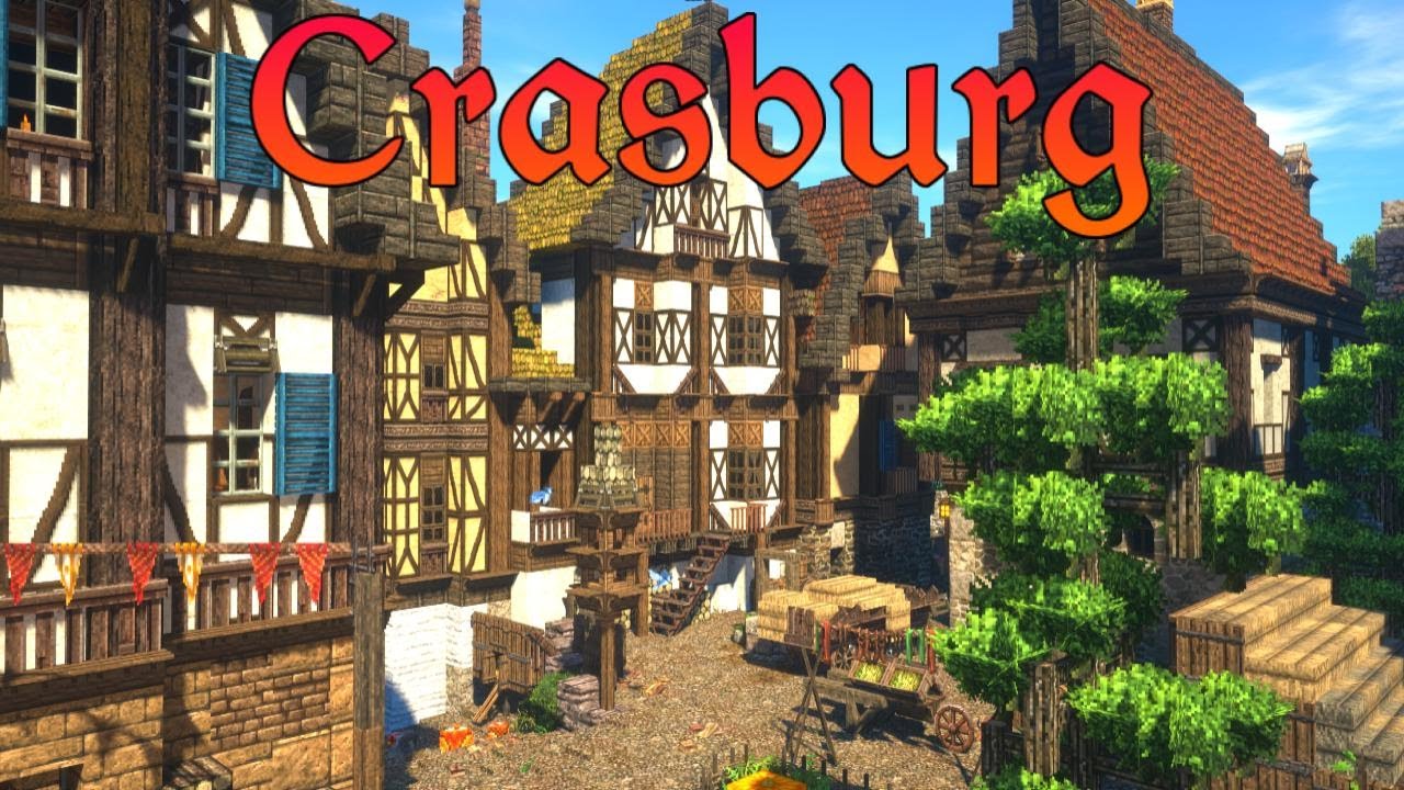 Medieval Town Houses | Crasburg | Episode 78 - Medieval Minecraft City